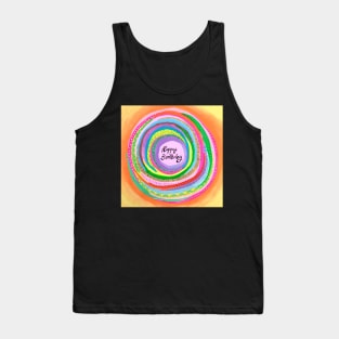 Happy Birthday Rainbow Mandala Tank Top